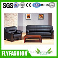 High quality in factory price modern leather sofa in China/leather for office sofas OF-04